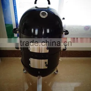 High Quality Modern Beer Keg Grill Smoker Bbq thumbnail-2