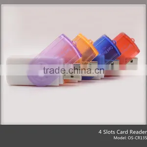 Colorful Wholesale Card Reader Custom 4 Ports Card Reader(OS-CR135) thumbnail-2
