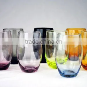 Handmade Solid Colour Old Fashioned Tumbler Glass thumbnail-1