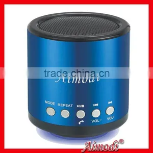Business Gift fm Radio Bluetooth Mini Speaker With Microphone, Line in Funciton thumbnail-3