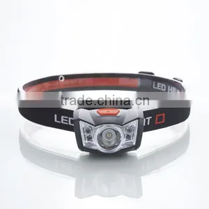1W+4 Red LED Headlight Portable Camping Headlamp Outdoor Emergency Head Torch thumbnail-2