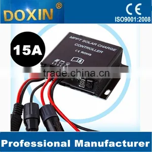 15A Solar Panel Charge Controller Lighting Timer Controller Switch 12v/24v thumbnail-1