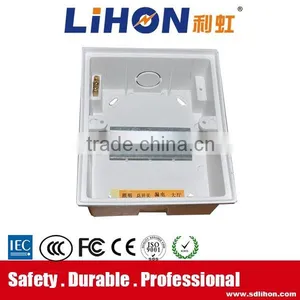 AS Plastic Special Din Rail Surface Mount Left and Right Open Lid Electric Distribution Box thumbnail-5