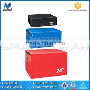 MSG High Quality PU Leather Foam Plyometric Jumping Box thumbnail-6