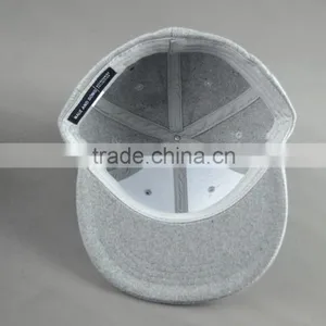 Custom Cheap Flat Brim Fitted Caps thumbnail-5