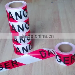 Hot Sales! Safety Warning Red/white Stripes Tape thumbnail-2