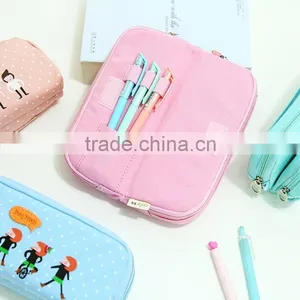 Clear Cute Custom Fashion Pattern Unbranded School Zipper Pencil Case thumbnail-3