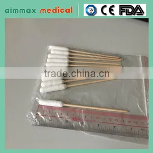 6" Wooden Applicators Cotton Buds Swabs for Dog's Ear Clear thumbnail-1