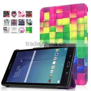 New Products PU Case Stand Leather Flip Cover Case for Samsung Tab E8.0 Ultra Thin Tablet Case thumbnail-1