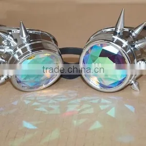 Cool Style Steam Punk Kaleidoscope Glasses for Music Festival thumbnail-1