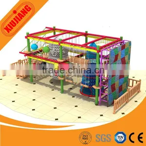 Xiujiang New Design Indoor Outdoor Challenge Equipment Climbing Nets for Kids thumbnail-5