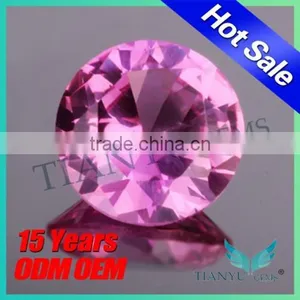 Wuzhou Wholesale Synthetic Diamonds 3# Ruby Gemstone, Synthetic Corundum Rough, Rough Ruby Corundum thumbnail-1