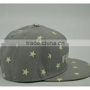 New Fashion Custom Cotton Embroidery Snapback Cap Flat Brim Hats And Caps thumbnail-4
