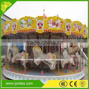 Double Deck Carousel Luxury Carousel Rides Carousel Manufacturers thumbnail-6