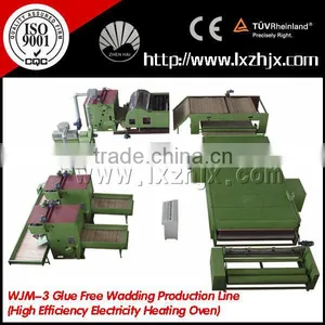 Hot Sale Non Woven Without Glue Felt Production Line WJM Series thumbnail-6