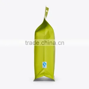 Wholesale Stand up Flat Bottom Zipper Bags With Custom Window thumbnail-3