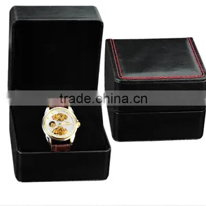 Chinese Factories Wholesale Custom High-grade PU Leather Watch Box, Fashion Beautiful Gift Box thumbnail-4