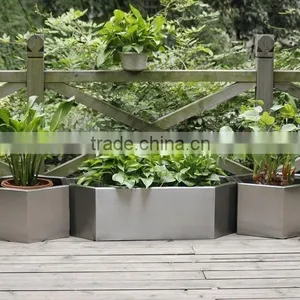Stainless Steel Flower Pots thumbnail-1