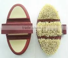 TPR Cover Colorful Soft Touch Horse pp Bristles Brush thumbnail-1