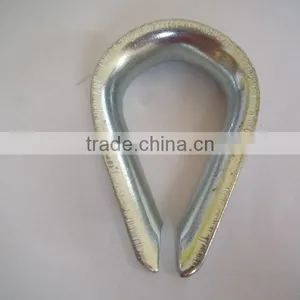 Galv DIN 6899 B Wire Rope Thimble thumbnail-3