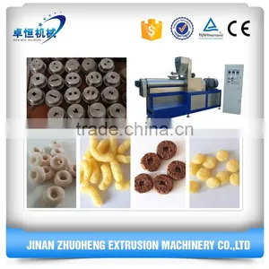 CE Certified Corn Puff Snack/Inflating Snack Food Machine/Processing Line thumbnail-3