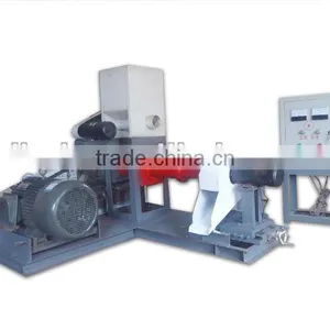2012 Best Seller Automatically DGP Series Floating Fish Pellet Extruder Machine thumbnail-1