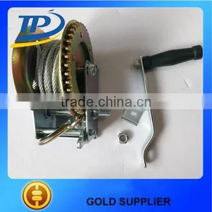 China Supplier Small Cable Winch Drum Hand Winch Cable Hand Cable Drum Winch thumbnail-4