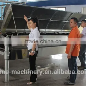 High Quality Poultry Slaughterhouse Equipment Horizontal Type Poultry Plucking Machine Butcher Equipment of Chicken Slaughter thumbnail-5