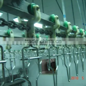 Durable Stainless Steel Poultry Slaughtering Line Overhead Conveyor Price thumbnail-1