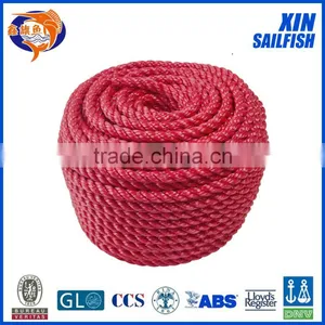 Cheap 40mm pp 3-strand Mooring Rope thumbnail-5
