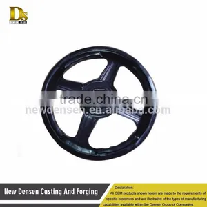 Chinese Ductile Iron Sand Casting 4150 Steel Lathe Handwheel thumbnail-1