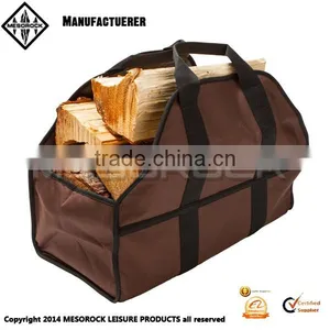 Heavy Duty Premium Wood Tote Firewood Tote Bag Log Carrier thumbnail-1