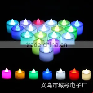 Huaming Colorful Electronic Flameless LED Wax Candle Light thumbnail-6
