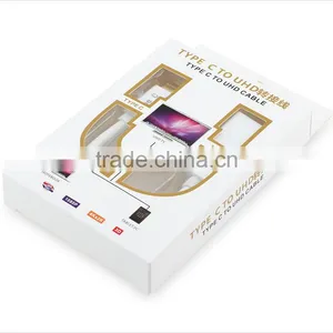 VOXLINK 1080p Gold Plated USB 3.1 Type C Male to HDMI Female Adapter Cable for Macbook thumbnail-6