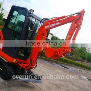 Everun Brand ER18 Mini Excavator With CE Certificate thumbnail-4