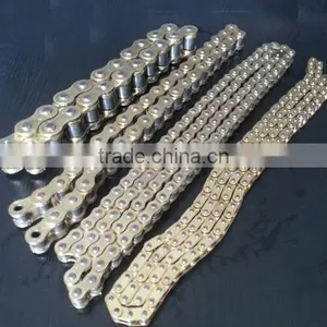 10b-1 Yellow-zinc-Plated Roller Chain thumbnail-1