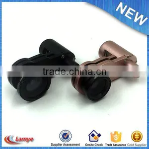Universal Clip 3 in 1 Lens for Smart Phone , Wholesale Cheap Pirce for Fisheye Lens thumbnail-6