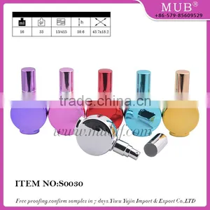 16ml Travel Round Bear Perfume Bottle; Easy Taking Pump Sprayer Bottle,UV Get Polish Bottle thumbnail-1