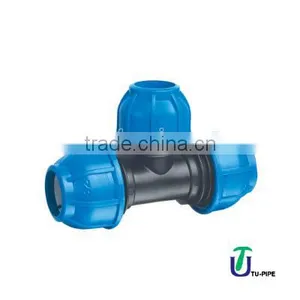 PP 90 Reducing Tees DIN 8076 / ISO 14236 (heavy) thumbnail-1