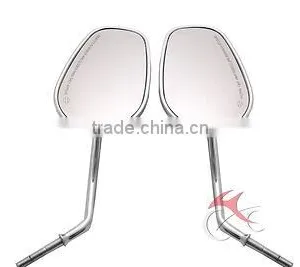 Black Teardrop Rearview Mirrors For Touring Fatboy XL 883 XR 1200 Dyna thumbnail-3