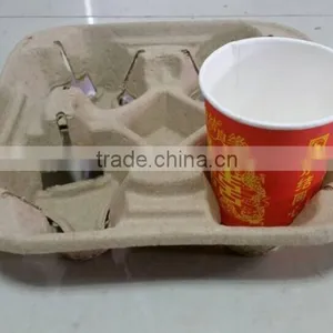 Paper Pulp Coffee Cup Holder thumbnail-1