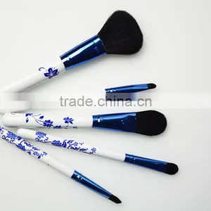 2016 Black Sliver New Style 10pcs Makeup Brush Set thumbnail-3