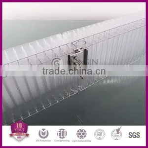 40mm Polycarbonate Sheet/ pc Plug-pattern Sheet/multiwall Polycarboante Sheet thumbnail-6