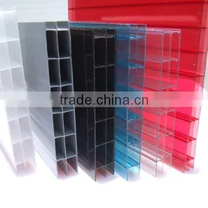 PC Hollow Sheet,polycarbonate Hollow Sheet,GhouZhou PC Sheet,PC Sheet, Plastic Roofing Panel, PC Multiwall Sheet thumbnail-1