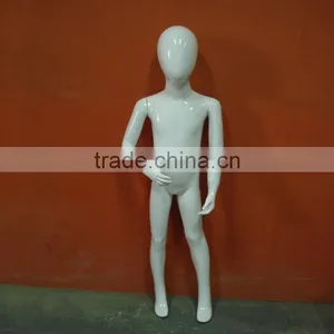Fiberglass Gloss White Baby Mannequin For Sale thumbnail-1