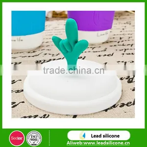 Flexible Universal Animal Silicone Suction Seal Drink Lids thumbnail-5