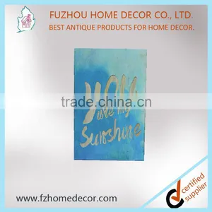 Wholesale Decorative Wooden Wall Carved Plaque With Colourful Designs thumbnail-4