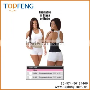 Slimming Belt/nylon Waist Trainers Running Belt Waterproof Neoprene Comfortable Slimming Belt thumbnail-1