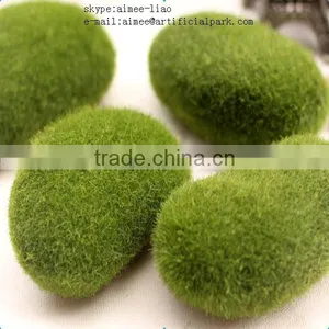 Q0908006 Wedding Decoration Topiary China Manufacturer Artificial Moss Balls thumbnail-4