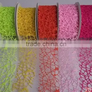 Gillter Mesh Lace Fabric for Package thumbnail-5